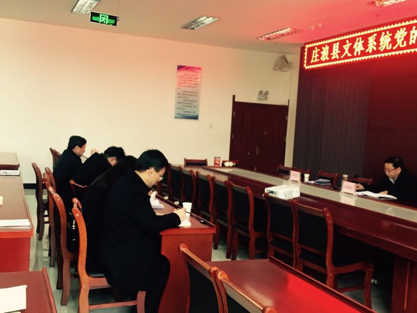 文体系统党的十八届六中全会精神宣讲报告会现场 (1).jpg